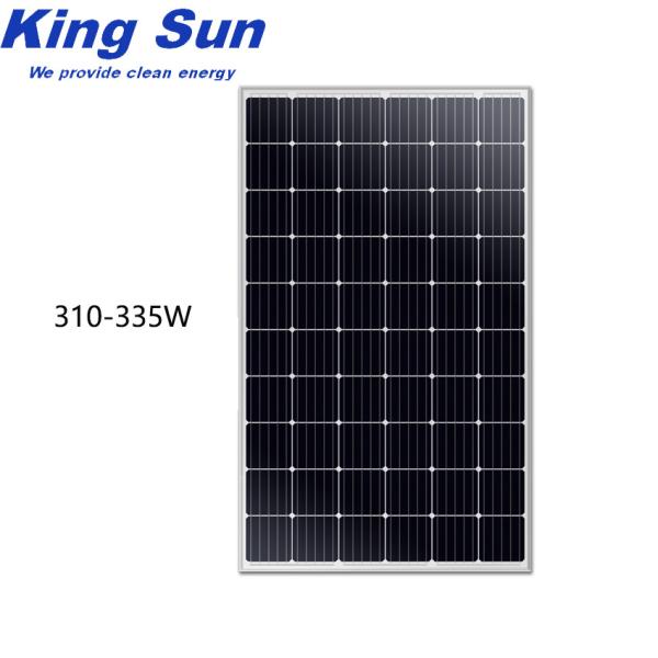 Home TUV 320W Monocrystalline Solar Panel , Monocrystalline Silicon Solar Cells