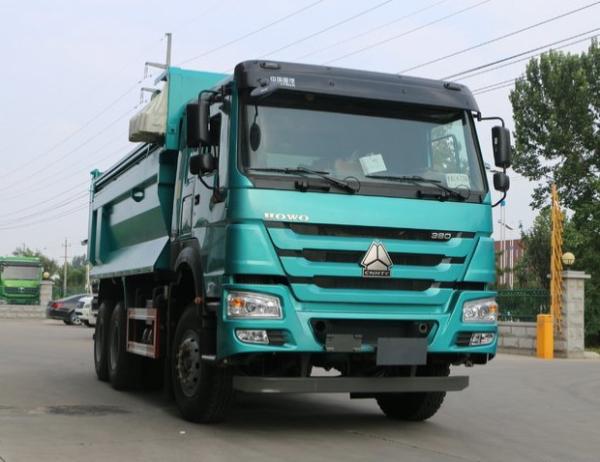 266-345hp Howo 6x4 Dump Truck 30 T Diesel Fuel Type Stable Structure