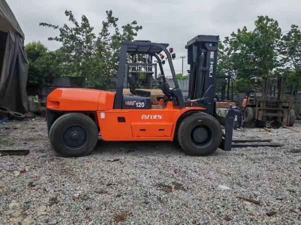 o ò caminhão de mão 12 avaliou a dimensão usada capacidade de levantamento de HELI Forklift Truck 5.7*2.4*3.2m