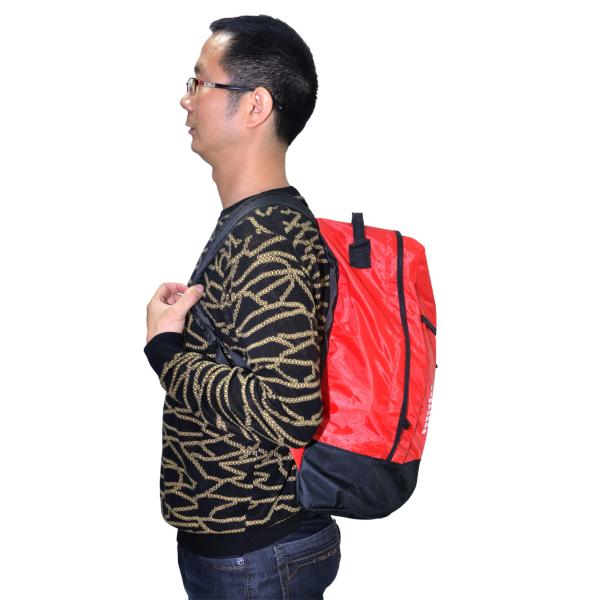 Large Capacity Survival First Aid Bag Waterproof Red Outdoor Medical Backpack