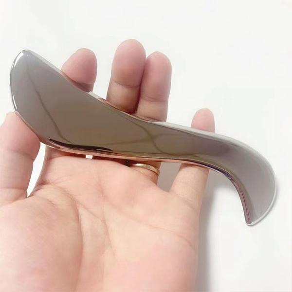 Silver Muscle Scraper Massager Fascia IASTM Massage Tools for Targeted Muscle Therapy