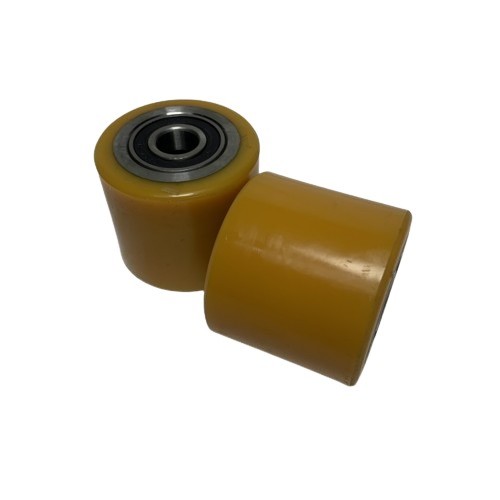 80*70mm 6204 Bearing PU Load Wheel for Linde Pallet Truck Manufacturing Plant