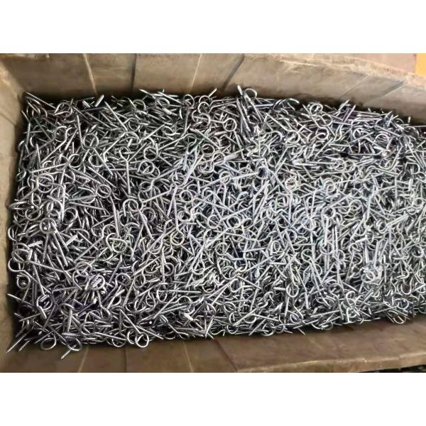 Tratamiento electrolítico acabado galvanizado Anclado de conducción de alambre para FTTH P Hook House