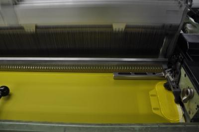 Malha 100% da impressão da tela do poliéster para o Weave liso de impressão de matéria têxtil