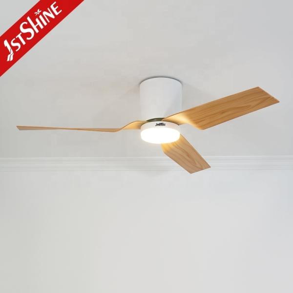52 inches Remote LED Ceiling Fan with Dimmable 3 Color Light Motor Type DC Pure Copper