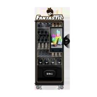 300 Capacity Floor Standing  Vending Machine With Full Glass Door