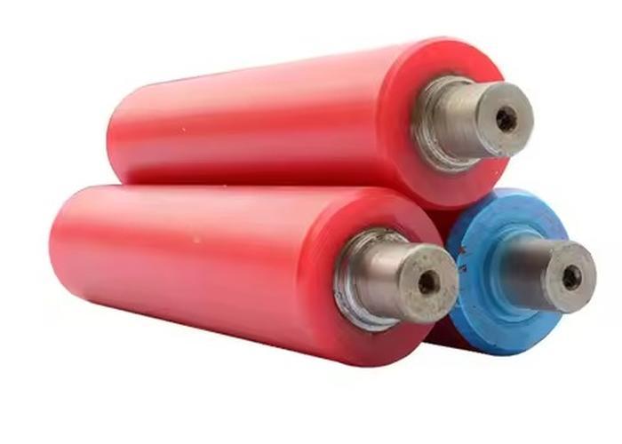 Low Noise Rubber Disc Return Roller for Industrial Conveyor