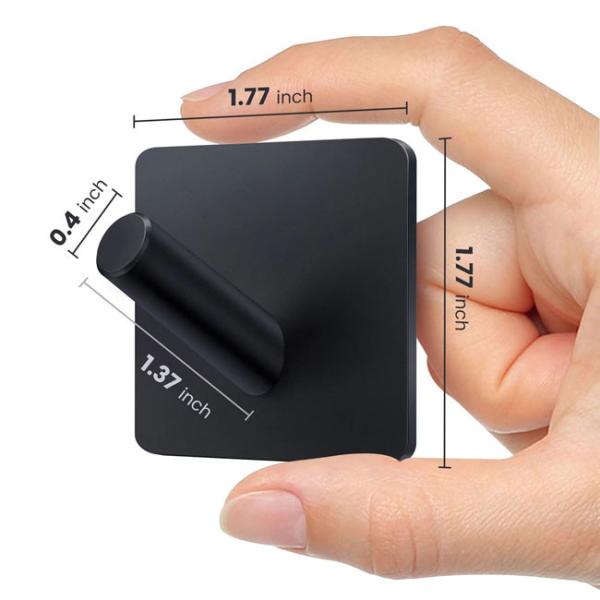 Non-Punching Heavy Duty Stainless Steel Sticky Hangers Wall Hooks Adhesive Hooks