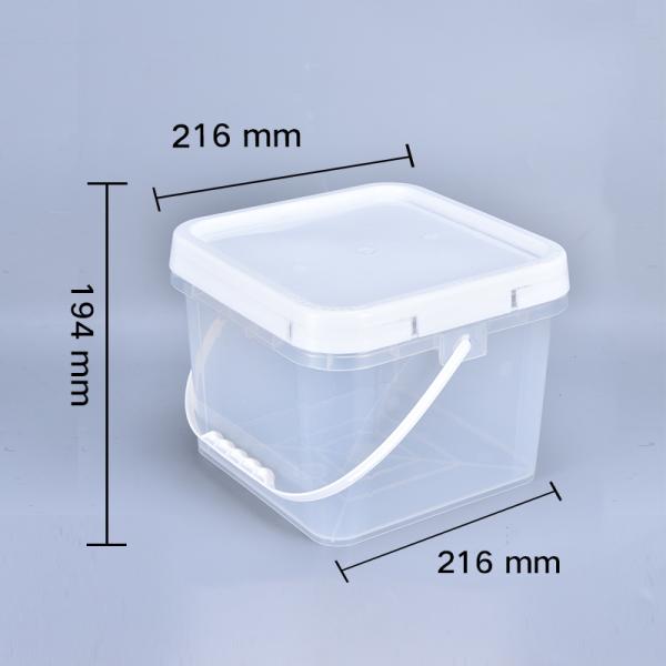 Сертифицированный ISO9001SGS пластиковый ведро 10L для упаковки и транспортировки жидкого клея