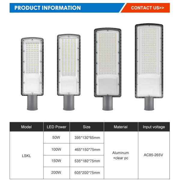 Высокомощный светодиодный уличный фонарь наружное дорожное освещение IP66 водонепроницаемый алюминий