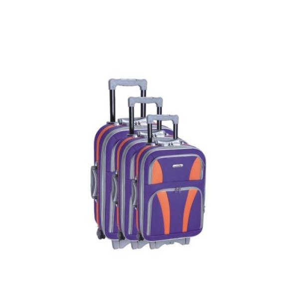 20 / 24 / 28 Inch 170T Lining Silk Travel Luggage Sets With Spinner Wheels