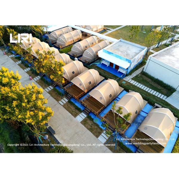 5m Clear Span Luxury Glamping Tents Resort Platform