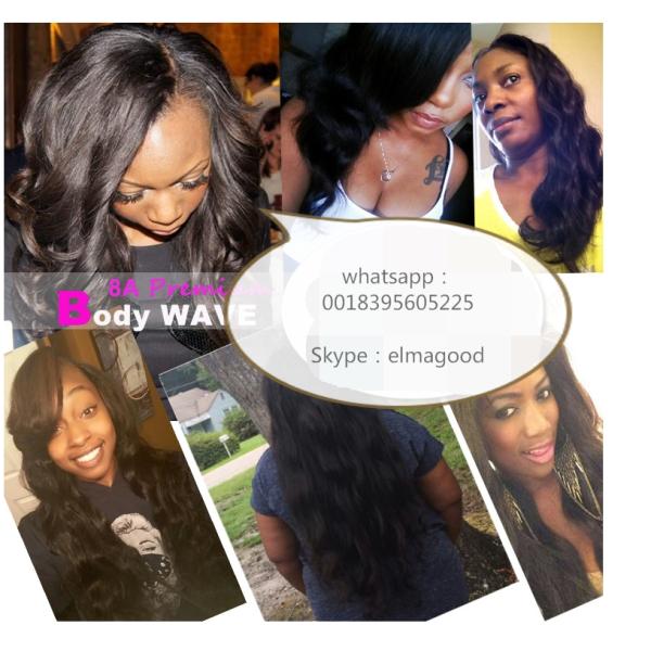 Wholesale cheap price best quanlity 8a grade virgin 100% human brazilian body wave hair
