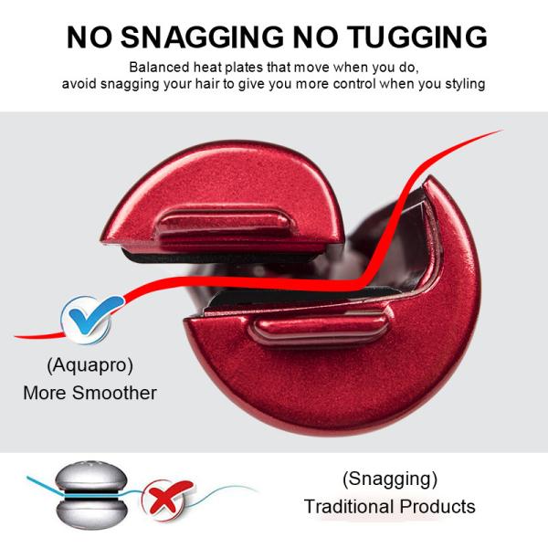 Топление 2 PTC в 1 керамическом завивая и выправляя профессионале утюга