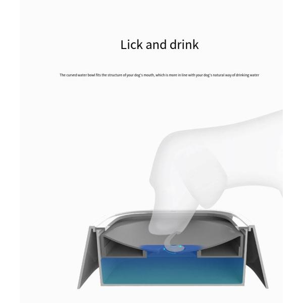 Нескользящий автомобиль питьевая чаша с водой немокрая ротная чаша для собак и кошек