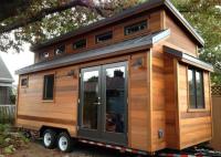 Casa minúscula pré-fabricada da construção de aço de Mini House Modular Prefabricated Light nas rodas