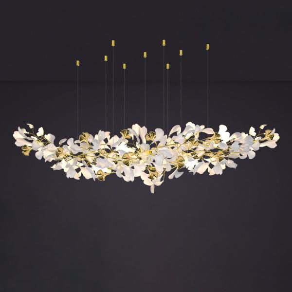 Luxury Chandelier Indoor Home Leaves Staircase Hotel Lobby Custom Chandelier(WH-NC-117)