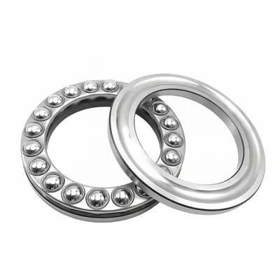 51324 Single Direction 120x210x70mm Chrome Steel Cage Thrust Ball Bearing 51324