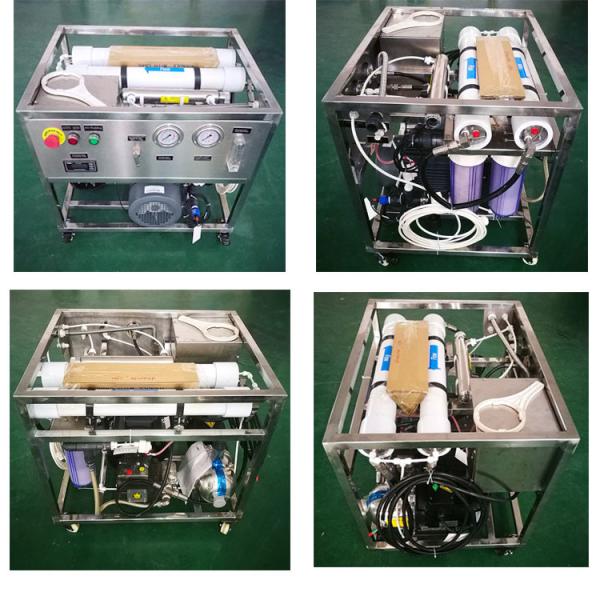 Containerized Seawater Reverse Osmosis Systems Desalination Plant 2000LPH