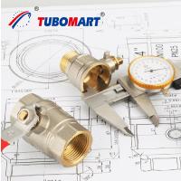 OEM Npt 1/2 polegada Cw617n válvula de esferas de latão de gás para fogões sistema de tubulação de gás com Pex Al Pex 16