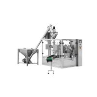 Four Side Sealing Powder Stand Up Pouch Bagging Machines entièrement automatiques