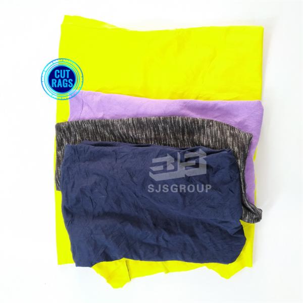 100 cotton Dark Coloured T-shirt Rags 100% Cotton Wiping Rag Textile Waste Recycled Cotton Cleaning Cloth Used Rags