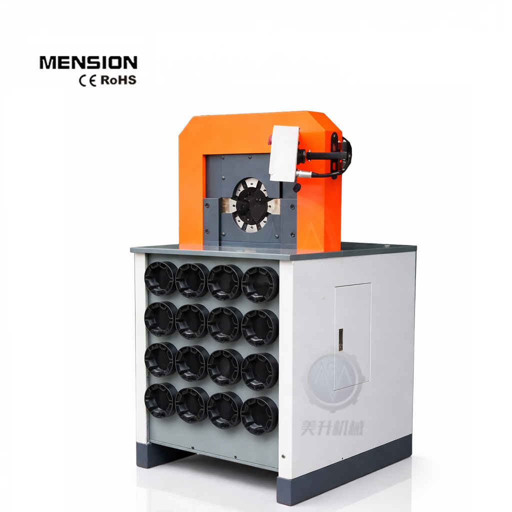 Industrial Hydraulic Hose Crimping Machine with 780T Crimping Force CNC Control and 14 Die Sets