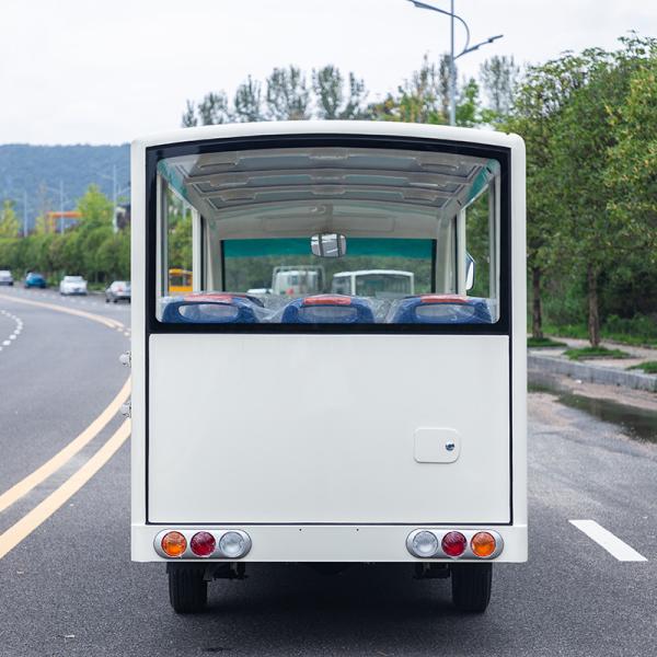 Amusement Park 7.5kw Ac Motor Drive Electric Shuttle Bus 23 Persons Electric Sighsteeing Car With Bus Seater