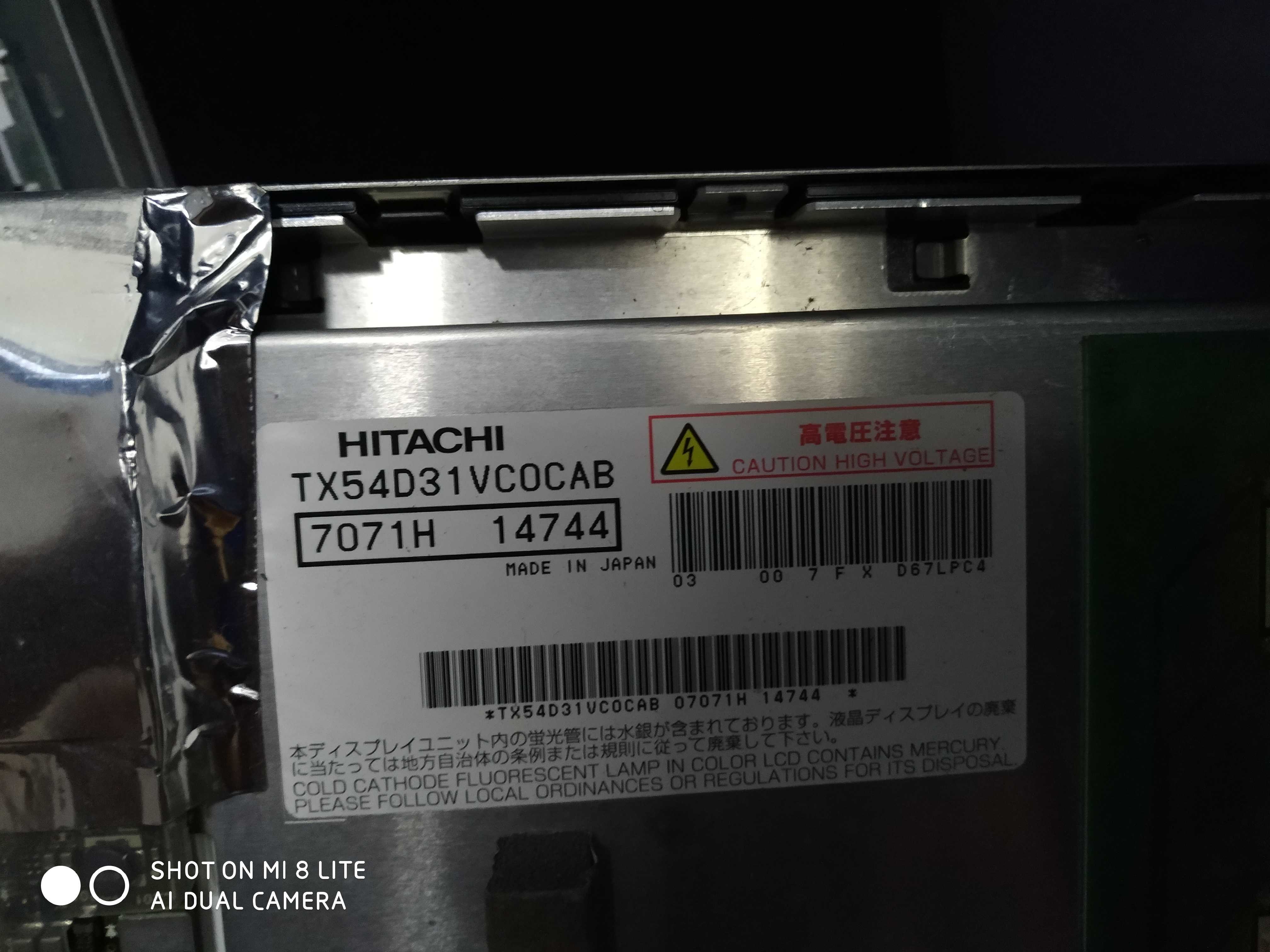 HITACHI Medical Imagine Промышленный ЖК-дисплей TX54D31VC0CAB 20 пин 1600*1200