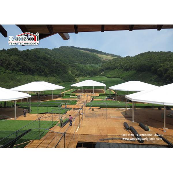 Коммерчески шатер сени PVC белизны, емкость 2000 изготовленных на заказ шатров торговой выставки большая