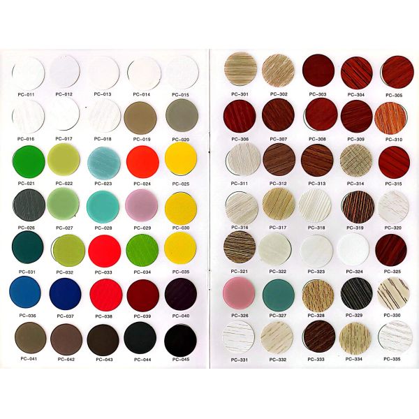 Customizable Color PVC Screw Cover with Matte Solid or High Gloss Finish for Furniture Surface Repair