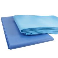 Tela de tecelagem não pura amigável de Spunbond Mateiral da cor de Eco para folhas de cama do hospital