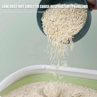 Low Dust Tofu Cat Litter Bulk 1.5mm 1.8mm 2.0mm Tofu Cat Litter