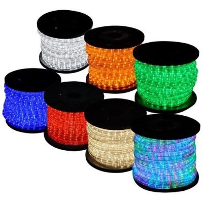 3 fios de luz LED plana piscina luz de corda