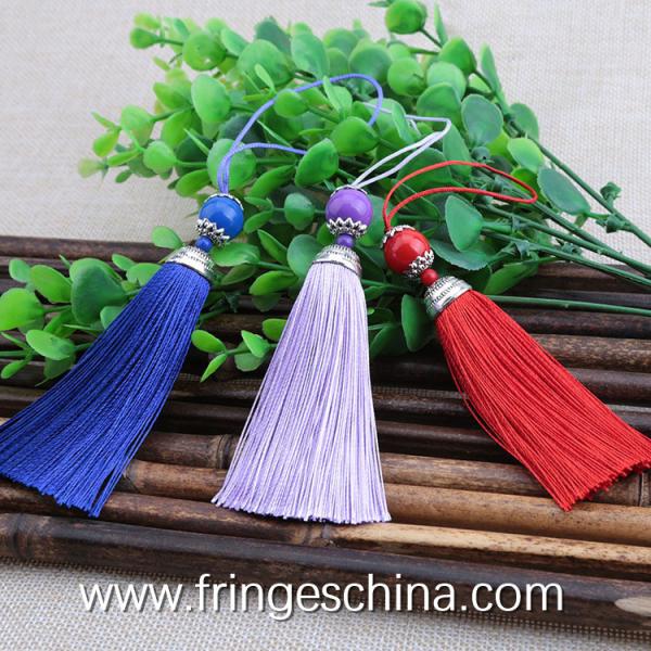 Colorful classical wholesale chinese tassels trimming fringe for bookmark