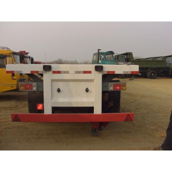 контейнера трейлеров таможни 12m несущая автомобиля сверхмощного Semi планшетная