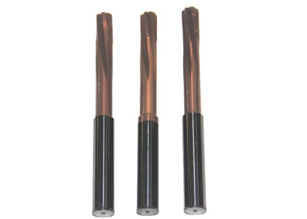 bocado de broca do carboneto de 3mm 4mm 5mm para a dureza alta de aço Co do metal 11 por cento