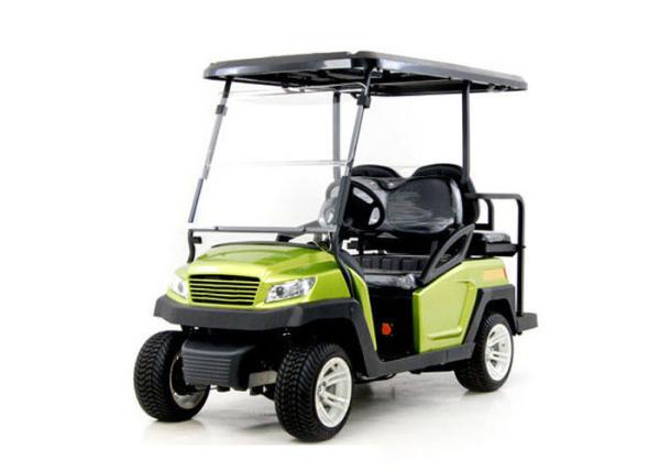 48V Battery Operated Golf Cart , 4 Seater Electric Car With Flip Flop Seats For Hunting
