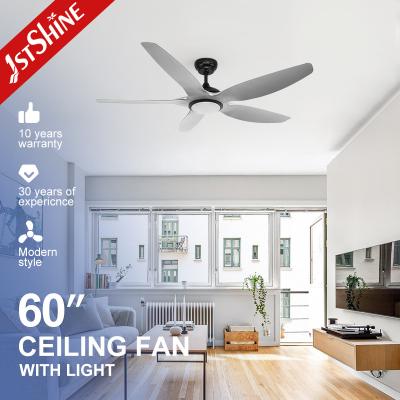 1stshine LED Ceiling Fan 6 Adjustable Wind Speed Support Dimmer Yes and 60 Blade Size