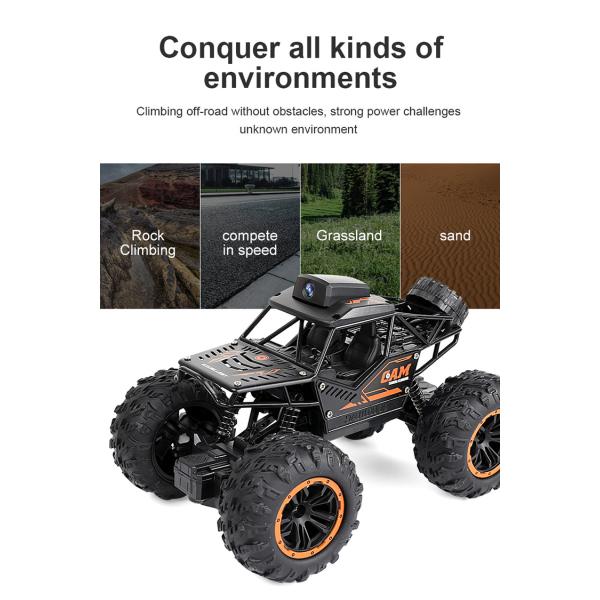 2.4G High Speed SUV RC Car with Charging and Drifting Features WI-FI Camera 4 Channels