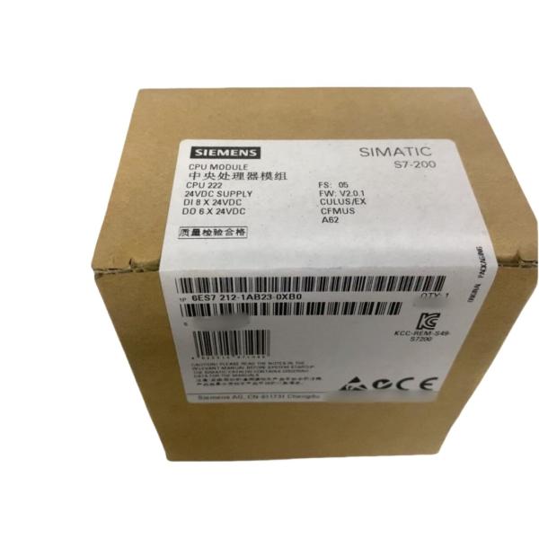 SIEMENS SIMATIC S7-200 PLC 6ES7212-1AB23-0XB0 CPU 222 DC/DC/DC, 8 Inputs/6 Outputs
