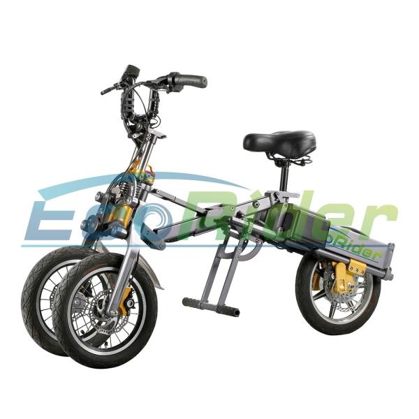 New Design Foldable Electric Scooter Three Wheels 48V 250W Folding Electric Bike