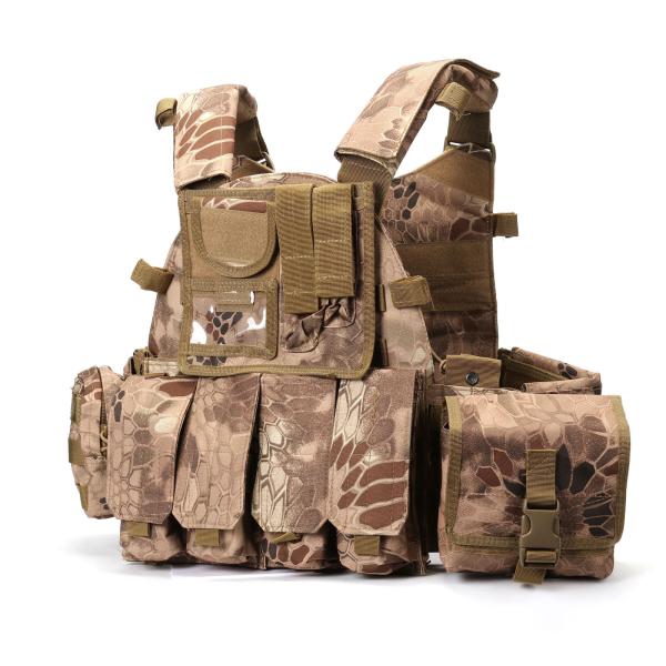 BAOYI 1000D Camouflage Tactical Combat Vest 1000D Fabric Multifunctional
