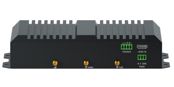 RK3588 埋め込まれた HD メディア プレーヤー ボックス 4K ハードウェア デコード産業用コントロール ボックス
