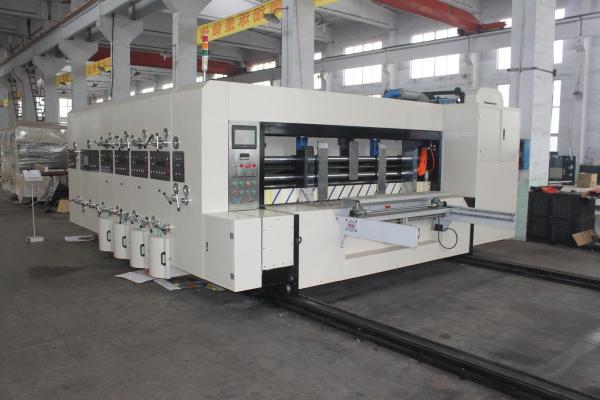Auto Ceramic Anilox Roller Cutting Carton Corrugated Cardboard Making Machine