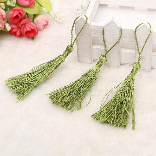 Wholesale chinese tassels trimming fringe for bookmark graduation cap decoration