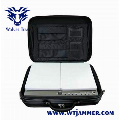 WiFi / Bluetooth Portable Signal Jammer Blocker 2g 3G 4G Cellular Phone Jamming Device