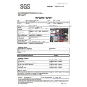 Guangdong ORBIT Metal Products Co., Ltd Certifications