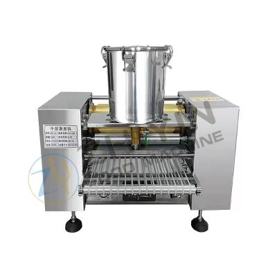 Automatic Tabletop Portable Crepe Making Machine Round Shape Pasta Machine