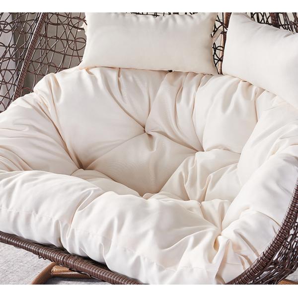 CE BSCI Outdoor Indoor Garden Patio Swing Chair 3 Seater For Hotel And Garden